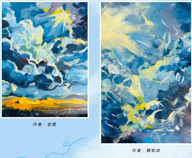 用色彩谱写生活之美 | 兰州东方中学国际高中十年级艺术课作品展