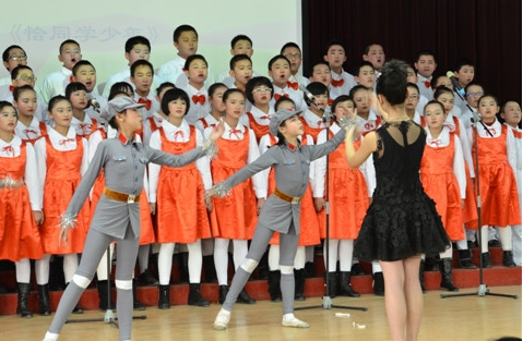 我校2013年12.9合唱比赛精彩剪影