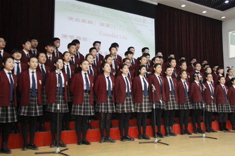 东方中学纪念一二•九运动红歌合唱比赛落下帷幕