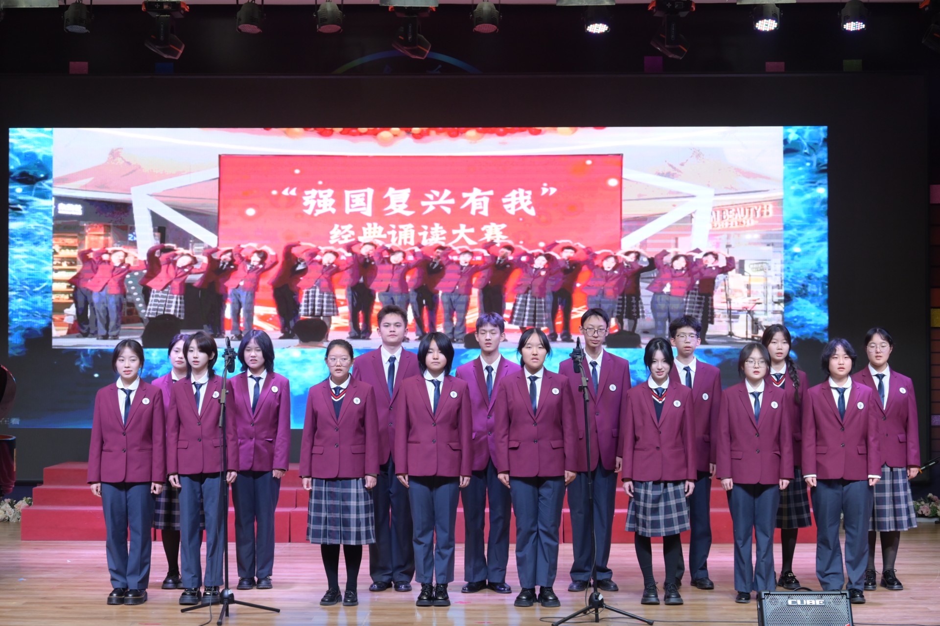 兰州东方中学国际高中10年级学生特色展示会纪实