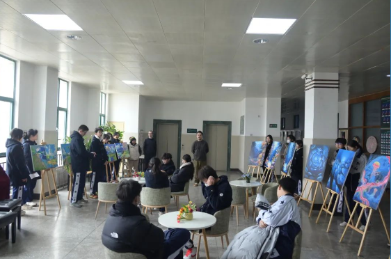 坚定文化自信 弘扬东方精神 | 兰州东方中学国际高中举办学生艺术作品展